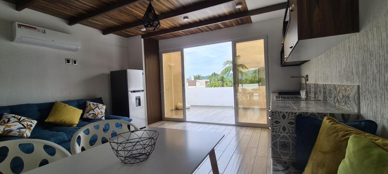 Moderno Depa Con Terraza Y Vista Extraordinaria Διαμέρισμα Manzanillo Εξωτερικό φωτογραφία