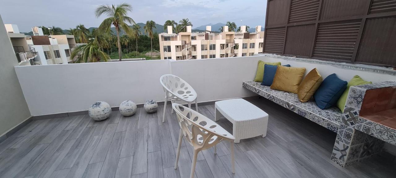 Moderno Depa Con Terraza Y Vista Extraordinaria Διαμέρισμα Manzanillo Εξωτερικό φωτογραφία