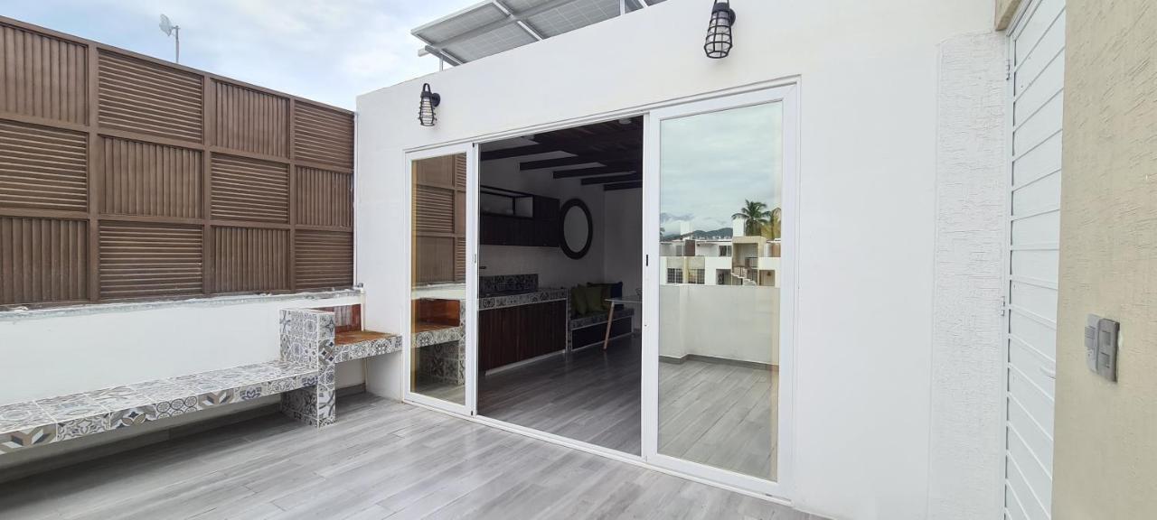 Moderno Depa Con Terraza Y Vista Extraordinaria Διαμέρισμα Manzanillo Εξωτερικό φωτογραφία